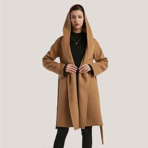 Belle and Bloom Hooded wrap Coat